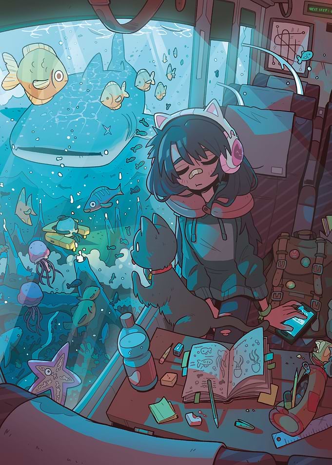 Underwater train