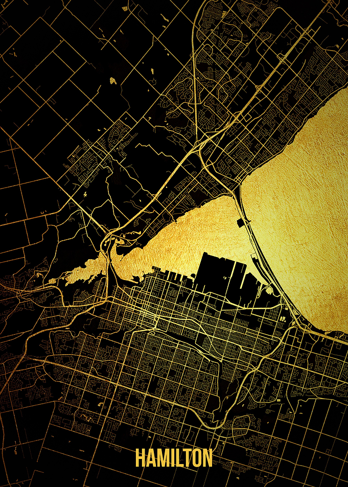 Hamilton Gold Map