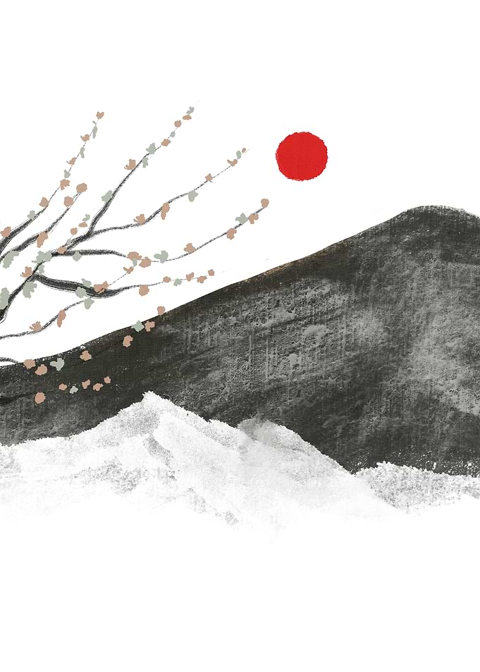 Japandi Mountains 2