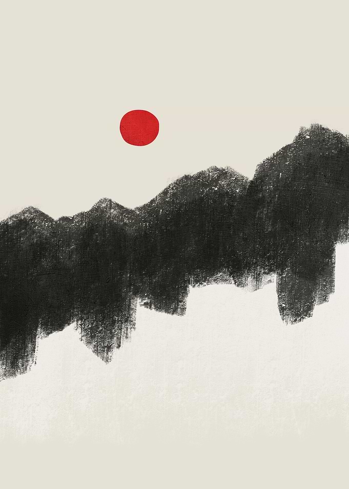 Japandi Mountains 3