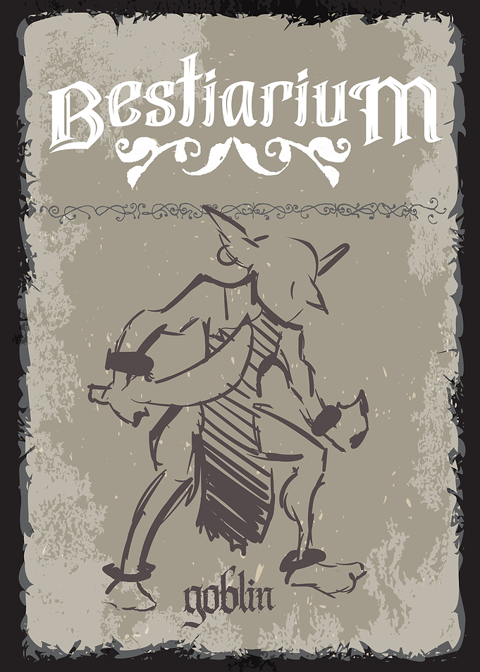 Bestiary Goblin Depiction
