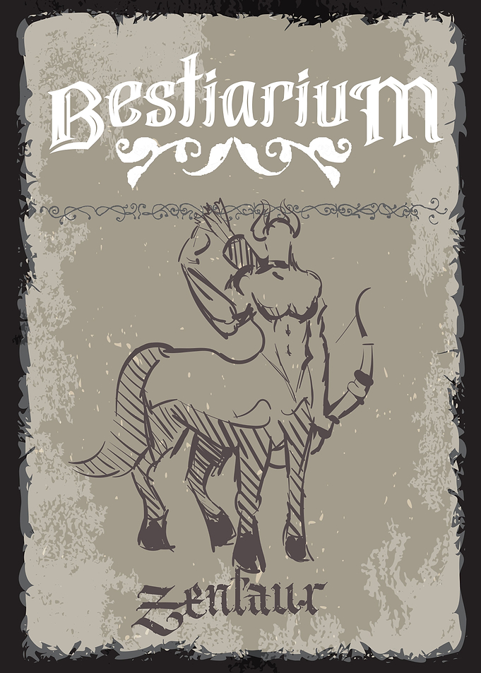 Bestiary Centaur Depiction