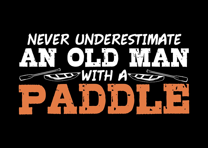 Paddle Canoe Canoeing Joke