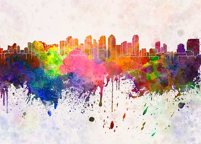 San Diego skyline