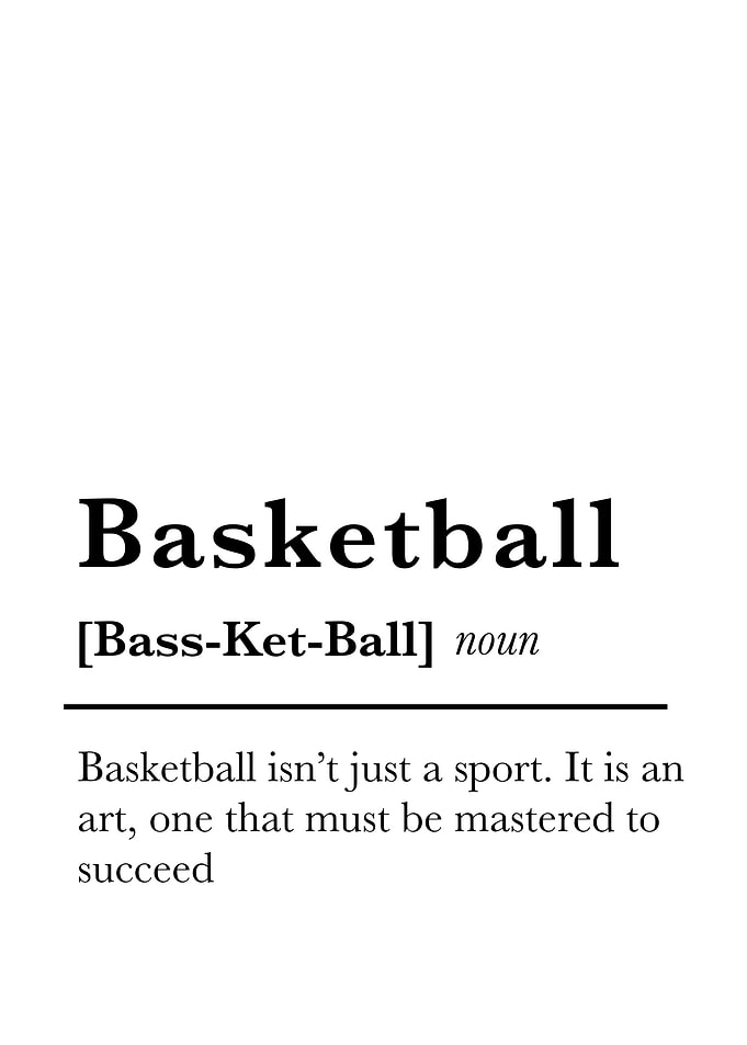 Basketball definition
