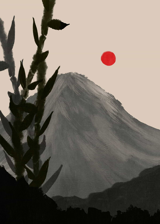 Japandi Mountains 1
