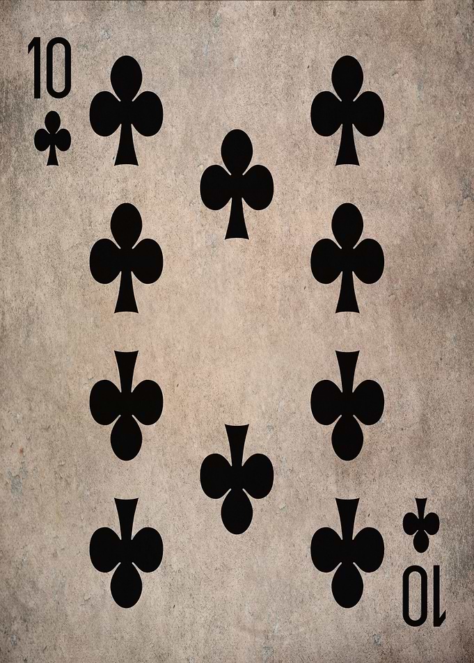 Ten of clubs