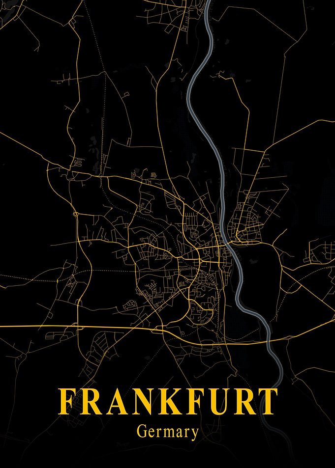 FRANKFURT GOLD CITY MAP