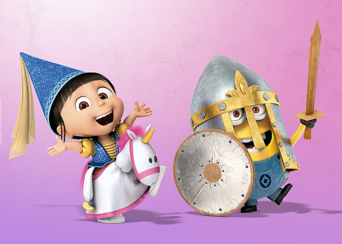 Agnes with Minion