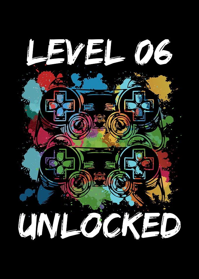 6 birthday gamer level