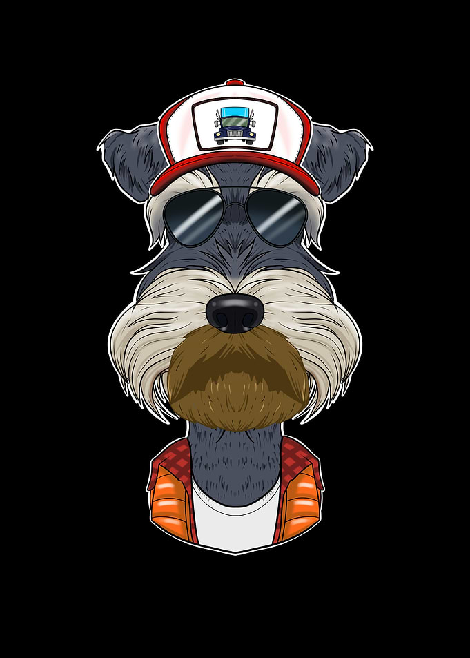 Truck Miniature Schnauzer