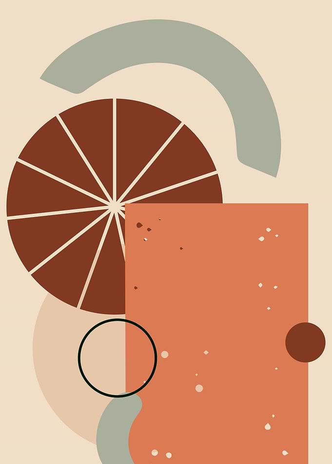 Abstract geometric shapes