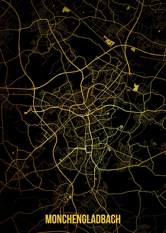 Monchengladbach Gold Map