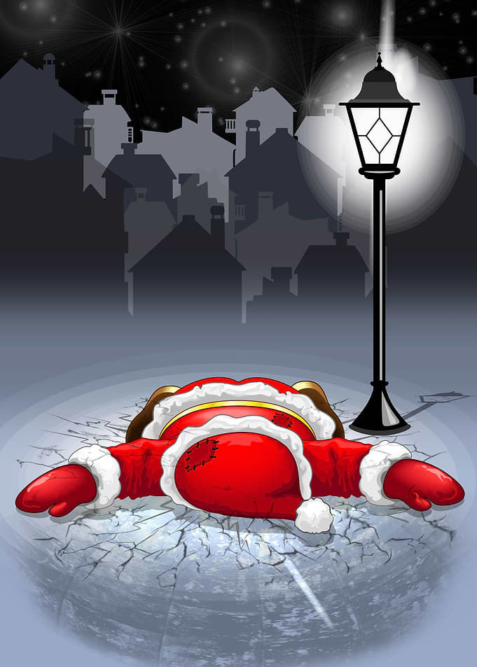 Christmas Santa is dead