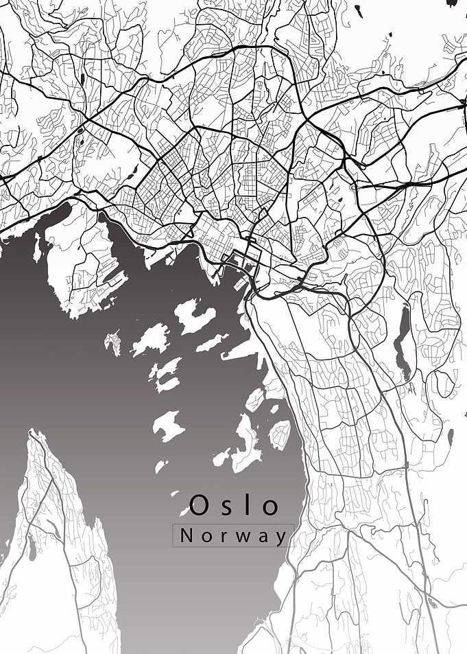 Oslo City Map