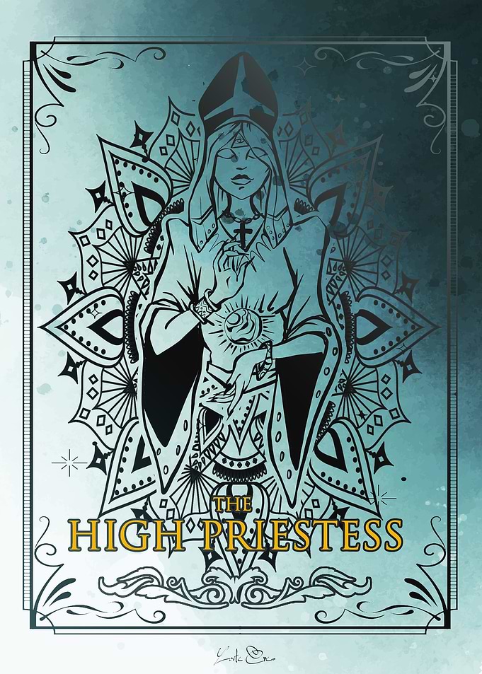 Tarot The HIGH PRIESTESS