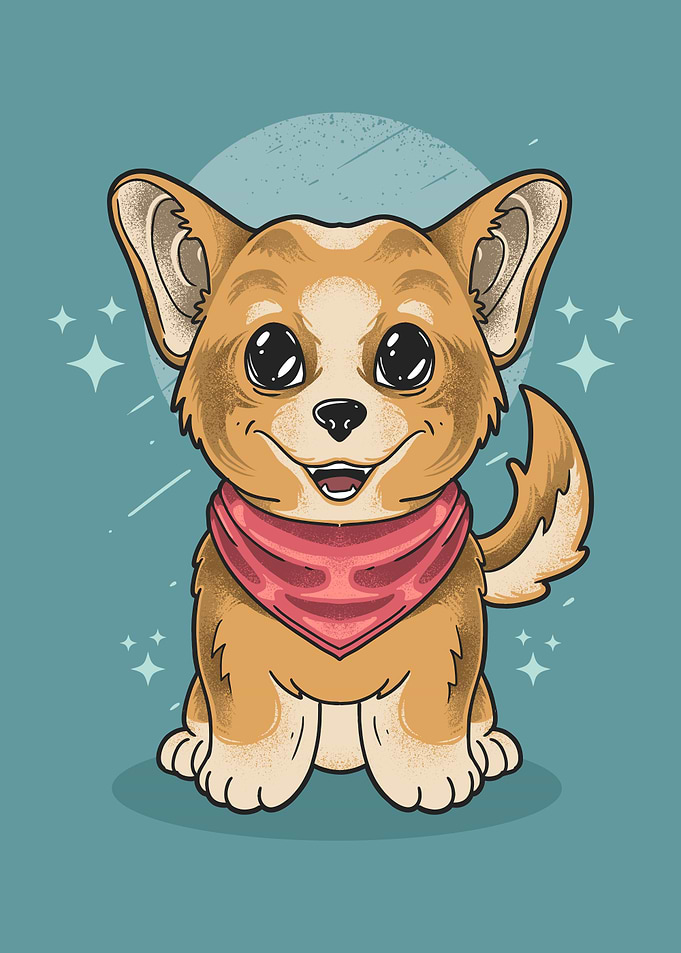 Dog cute
