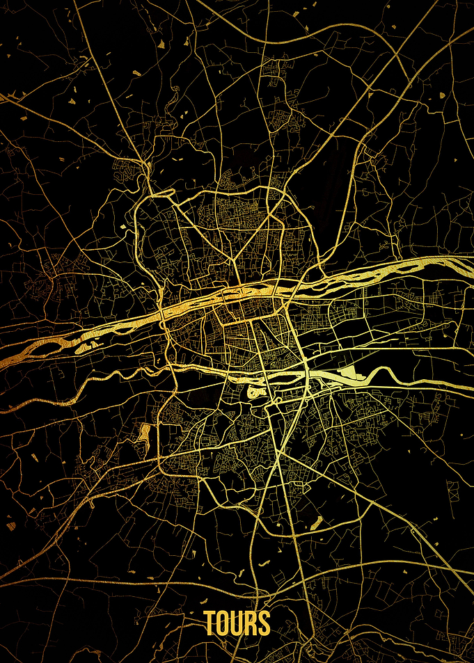 Tours Gold Map