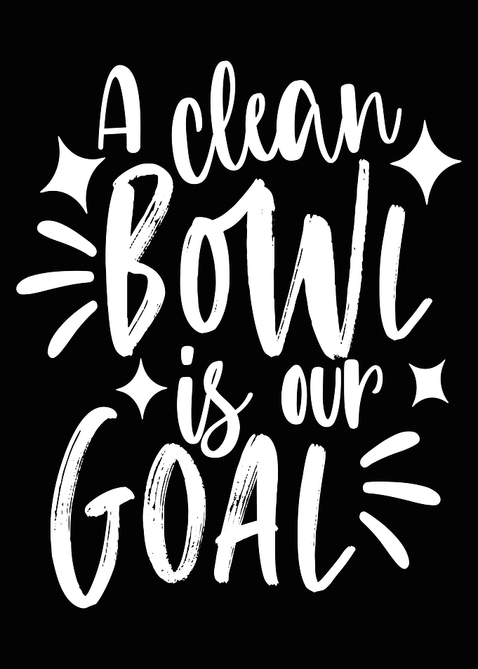 Funny Bathroom Poster with