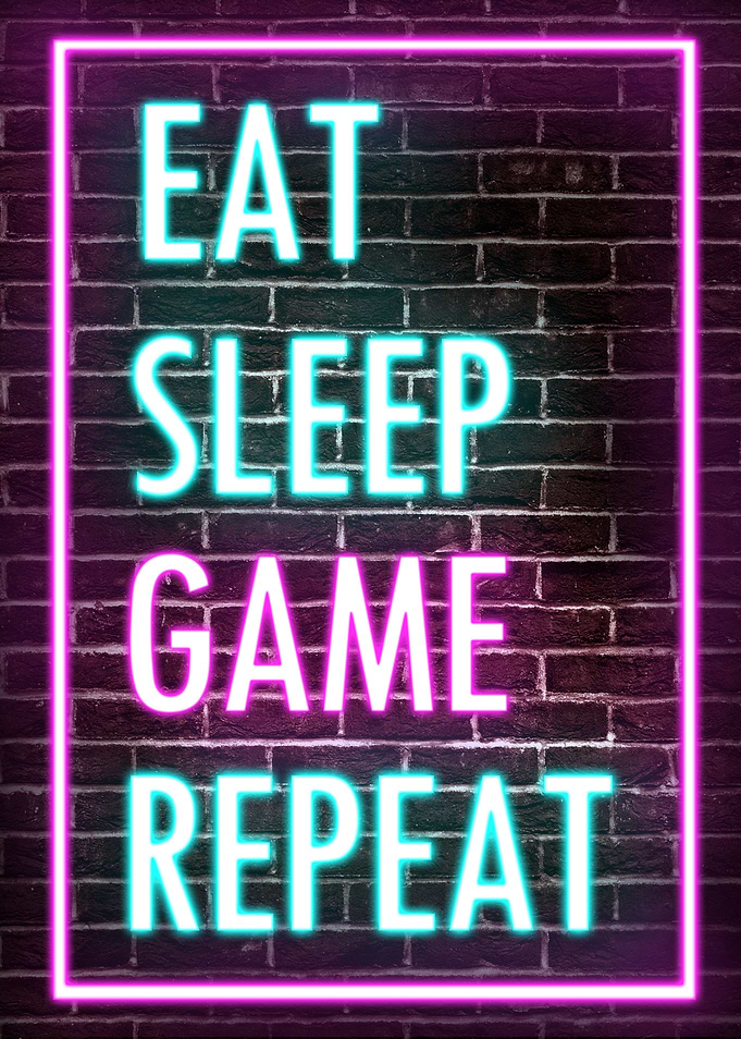 neon gaming
