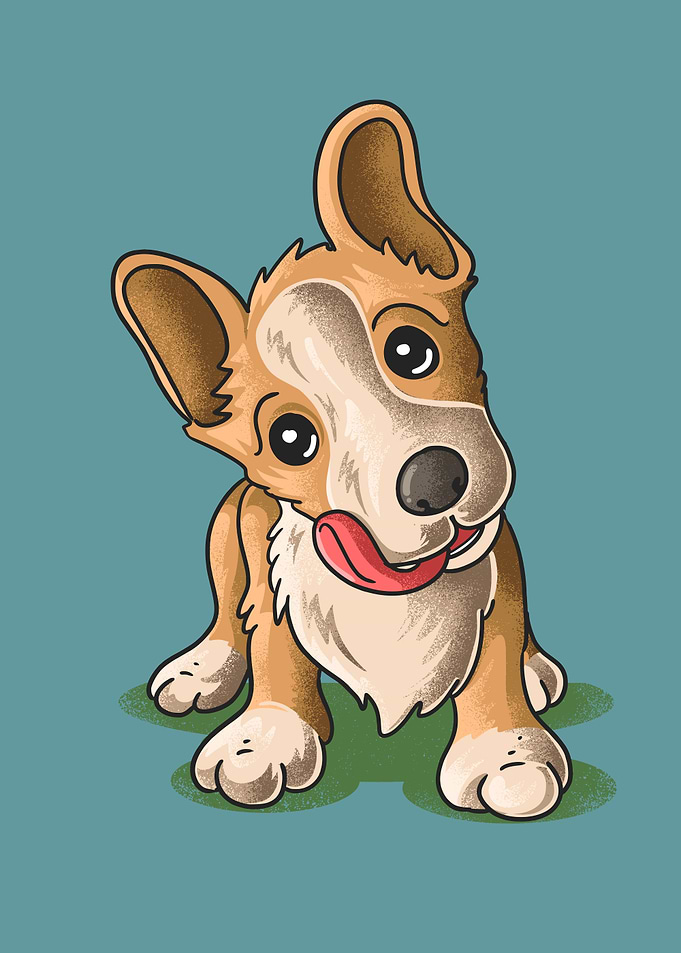 Dog cute