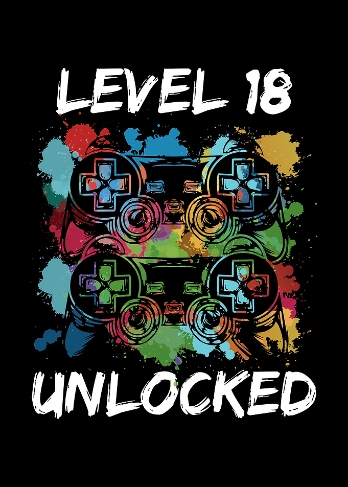 18 birthday gamer level
