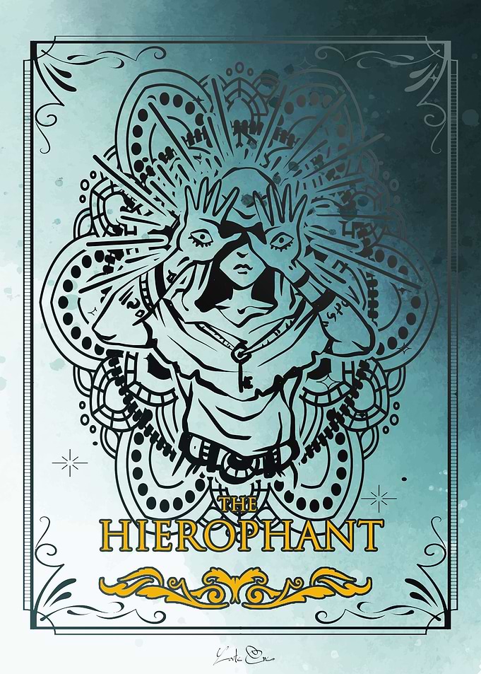 Tarot trump The HIEROPHANT