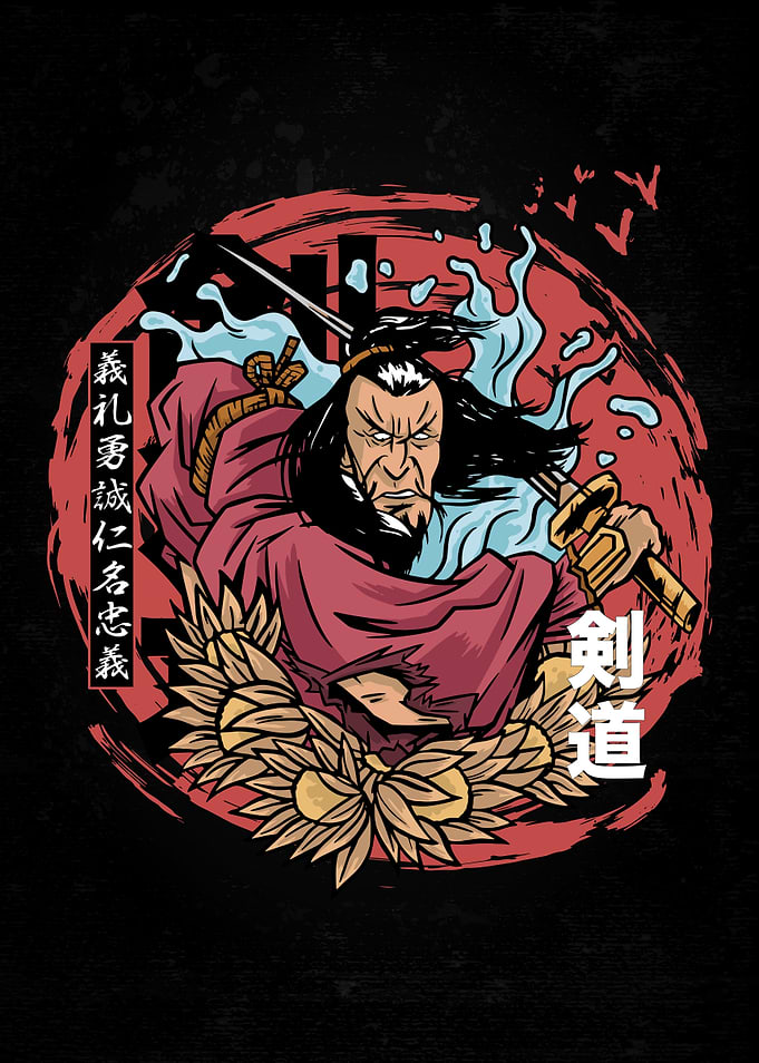 Japanese Kendo Samurai