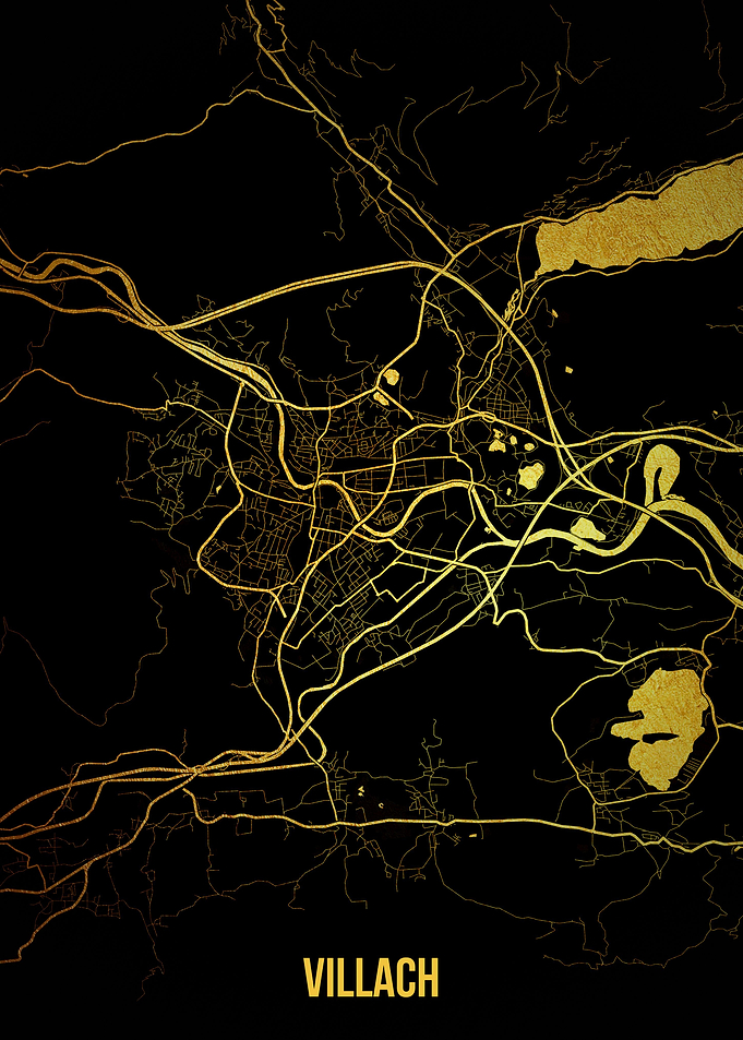 Villach Gold Map