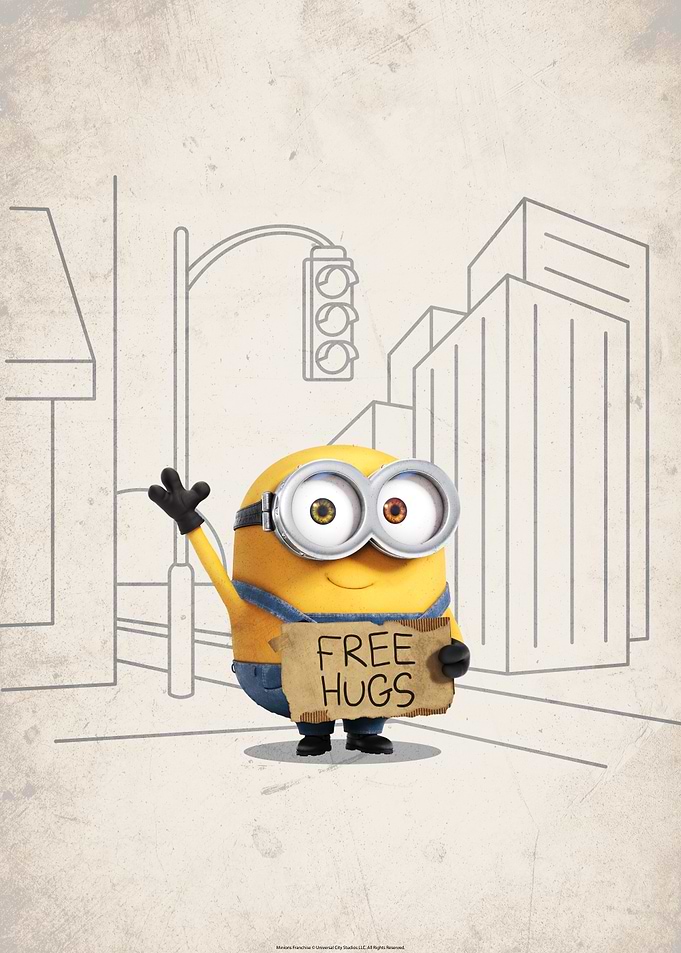 Free hugs from Bob
