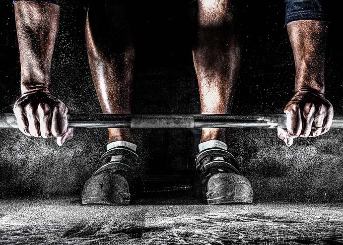 Weight lifter pride