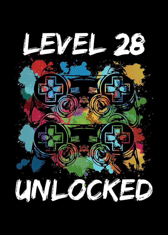28 birthday gamer level
