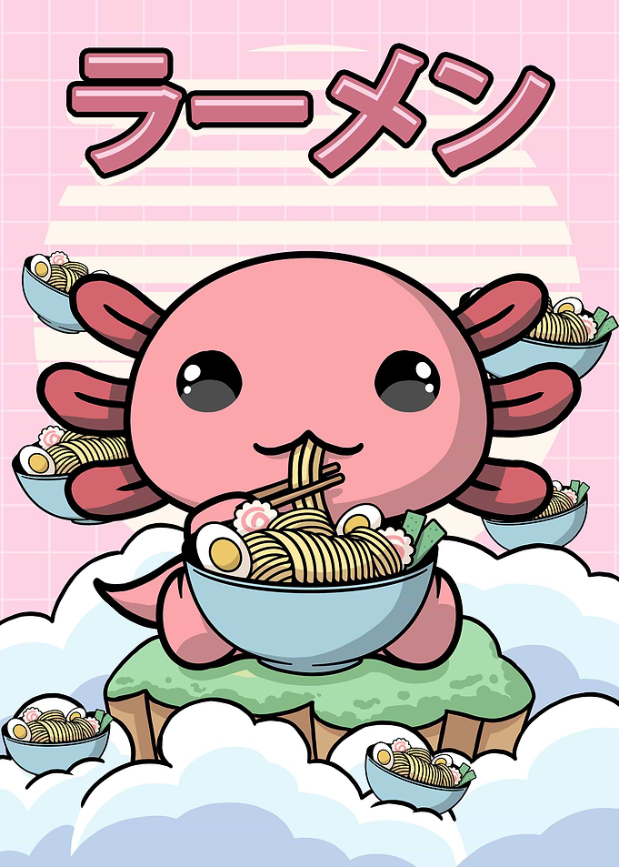 Axolotl Ramen Noodles