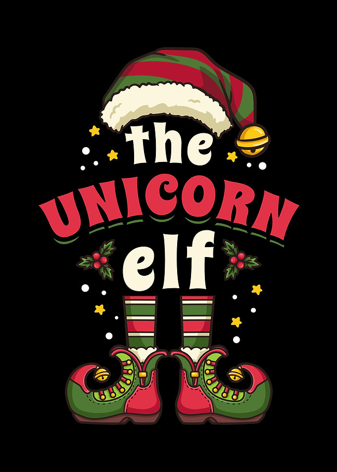 Christmas Unicorn Elf