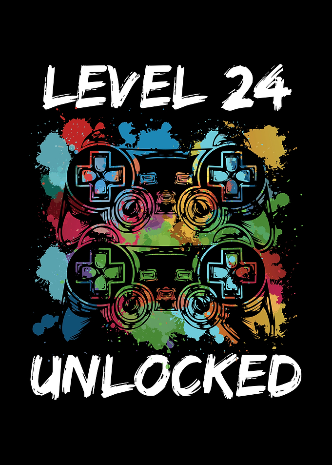 24 birthday gamer level