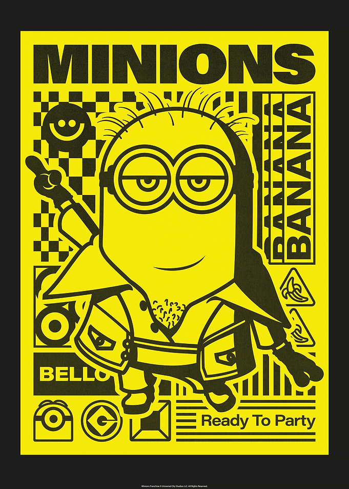 Minion ready to party