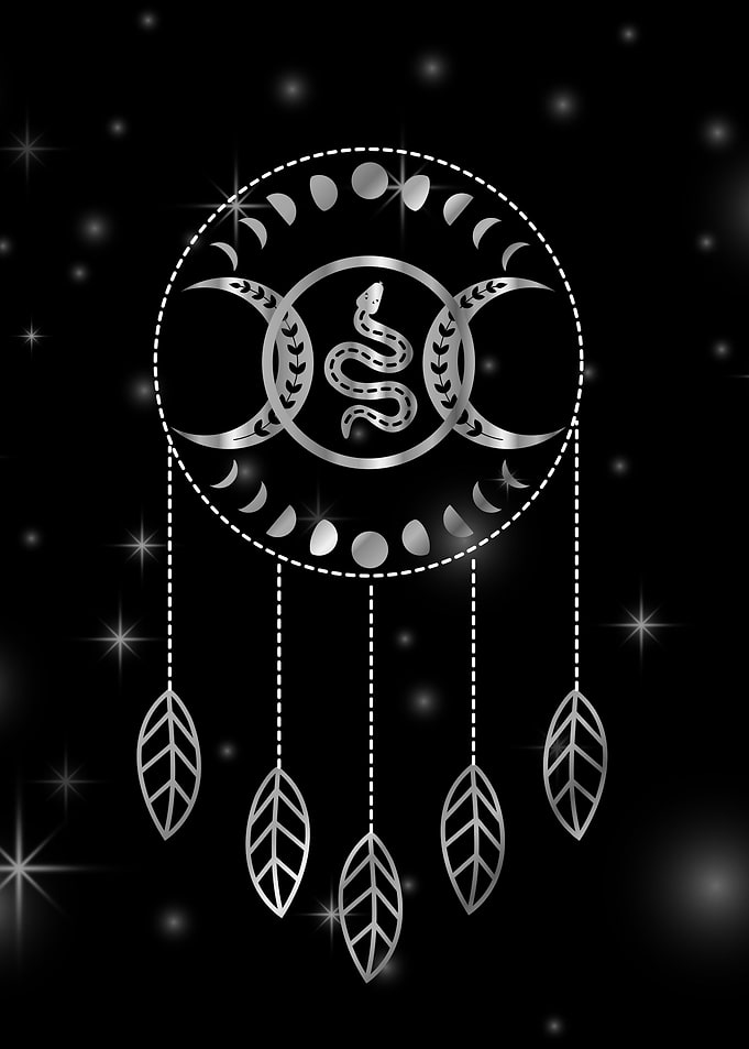 Snake dream catcher