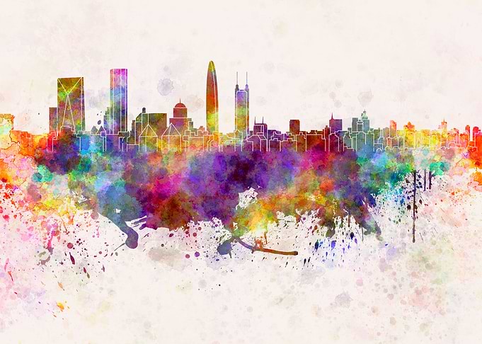 Shenzhen skyline