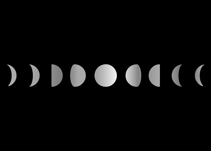 Celestial Moon phases in s