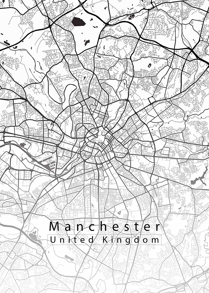Manchester City Map