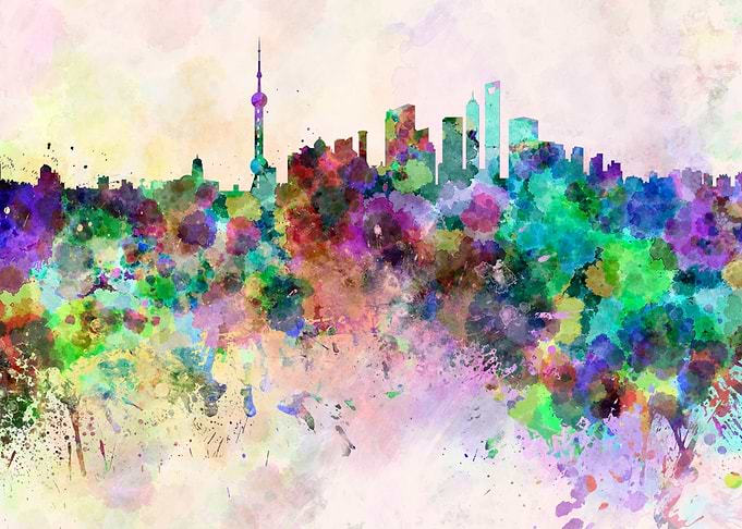 Shanghai skyline