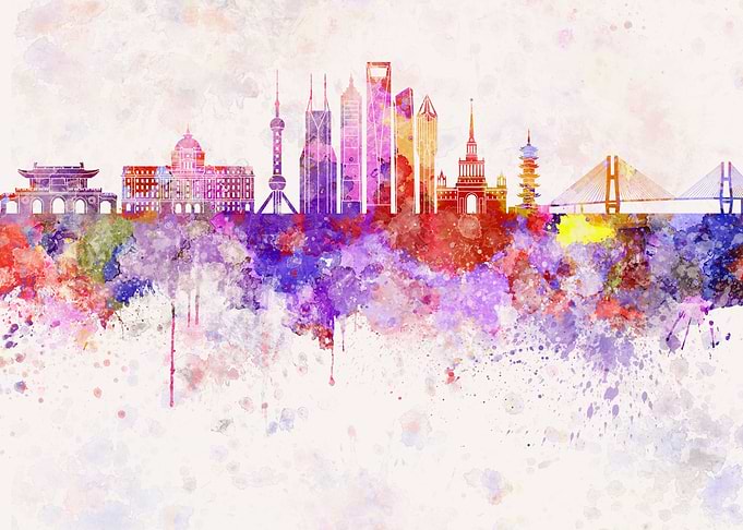 Shanghai V2 skyline