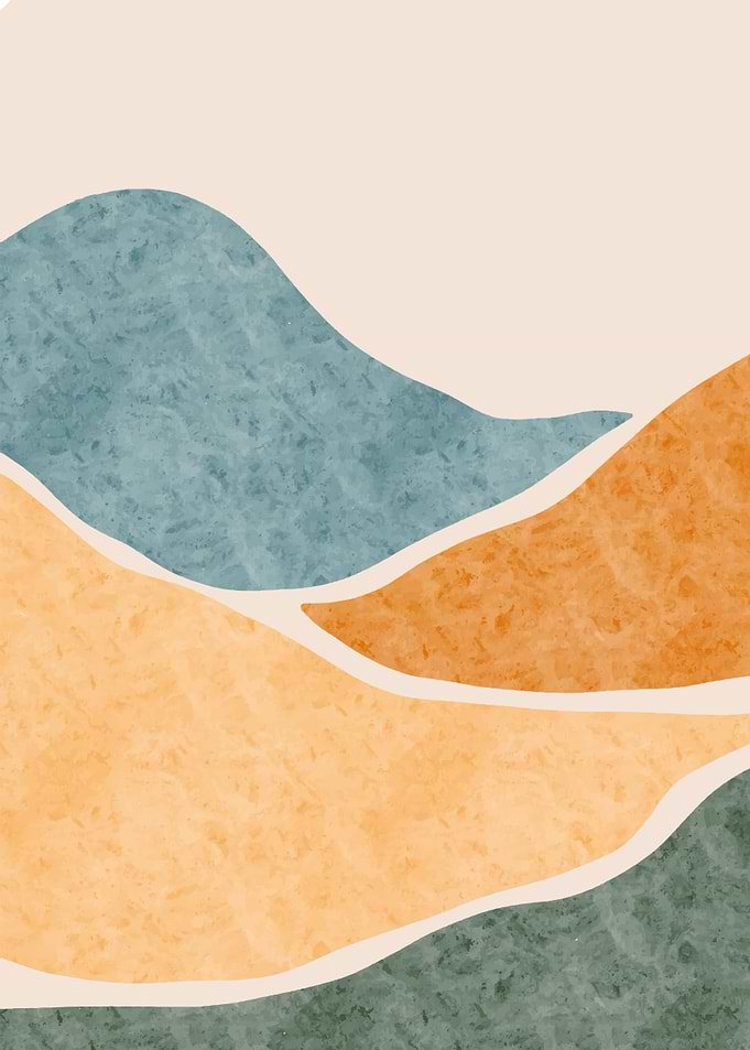 Abstract mountain