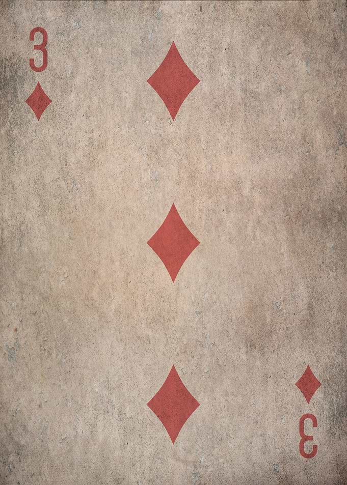 Three of diamonds
