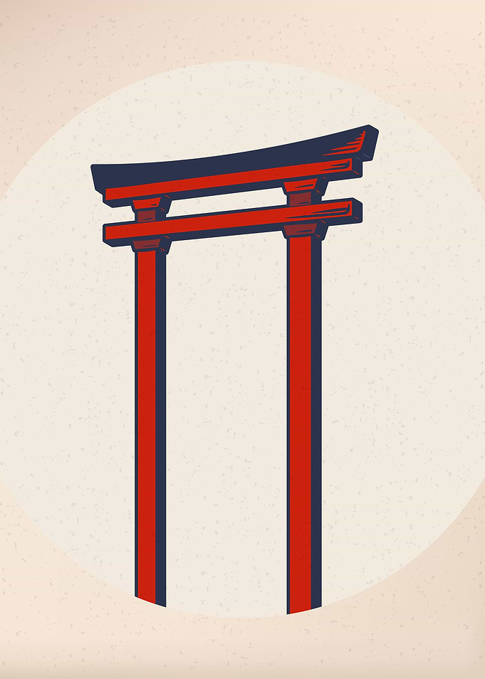 Aesthetic Torii Gate