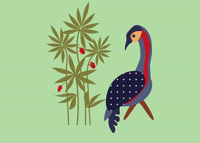Tropical Jungle Bird
