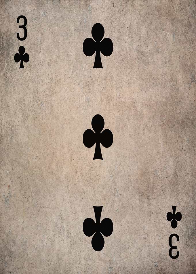 Three of clubs