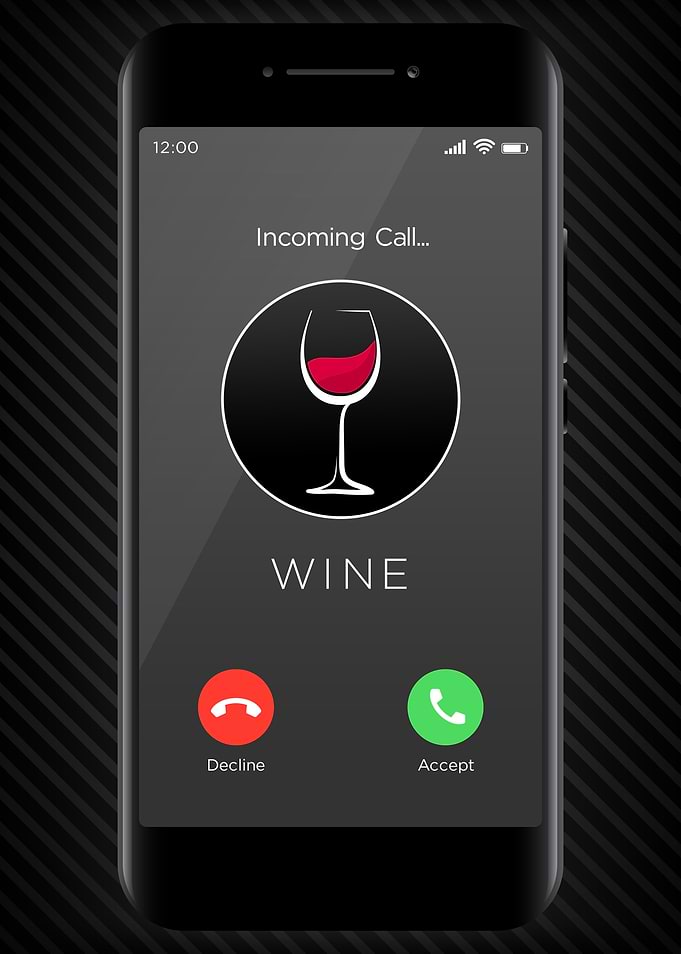 Incoming Call Wine 2