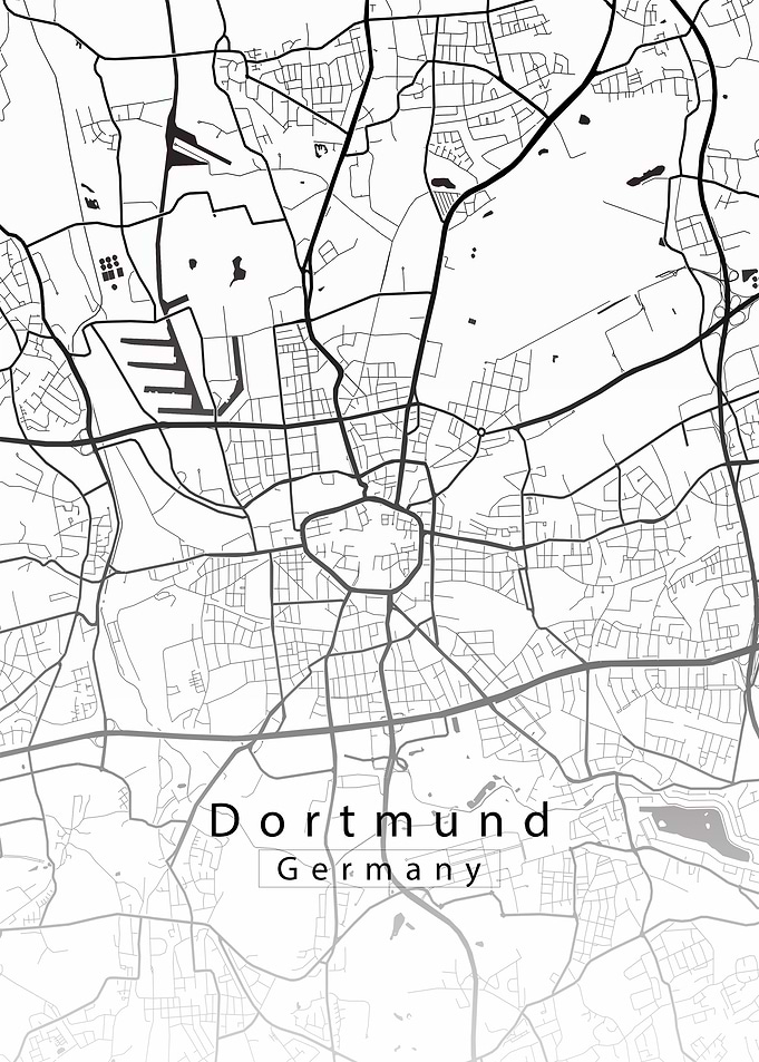 Dortmund City Map