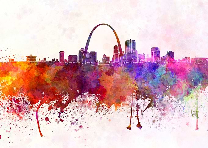 St Louis skyline